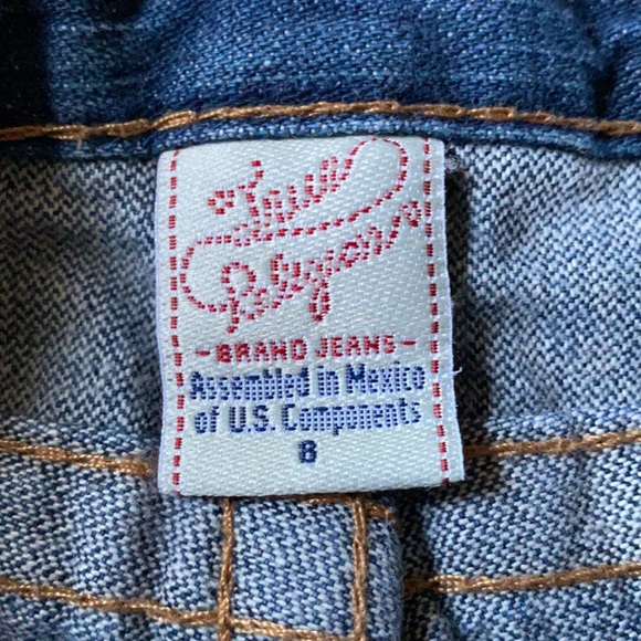 TRUE RELIGION BOYS JEANS KIDS SZ 8 - Picture 3 of 9